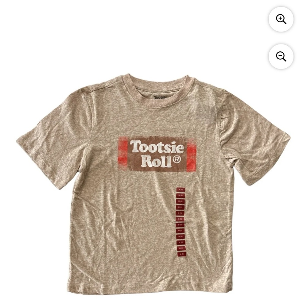 Kids Kids Tan Tootsie Roll T-Shirt
